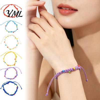 Stackable Friendship Bracelets for Teens Handmade Braided Bracelet Women, Bohemian Woven Wrist Rope Gift Friends And Party Favors with Colorful