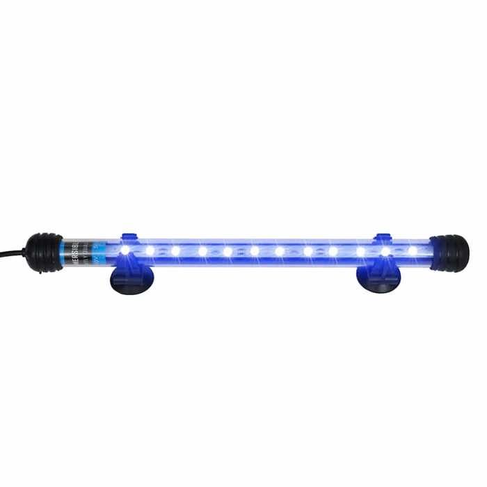 Lampe LED d'aquarium - vidaXL - 28 cm - Couleur Bleue - Éclairage nocturne - Ambiance raffinée
