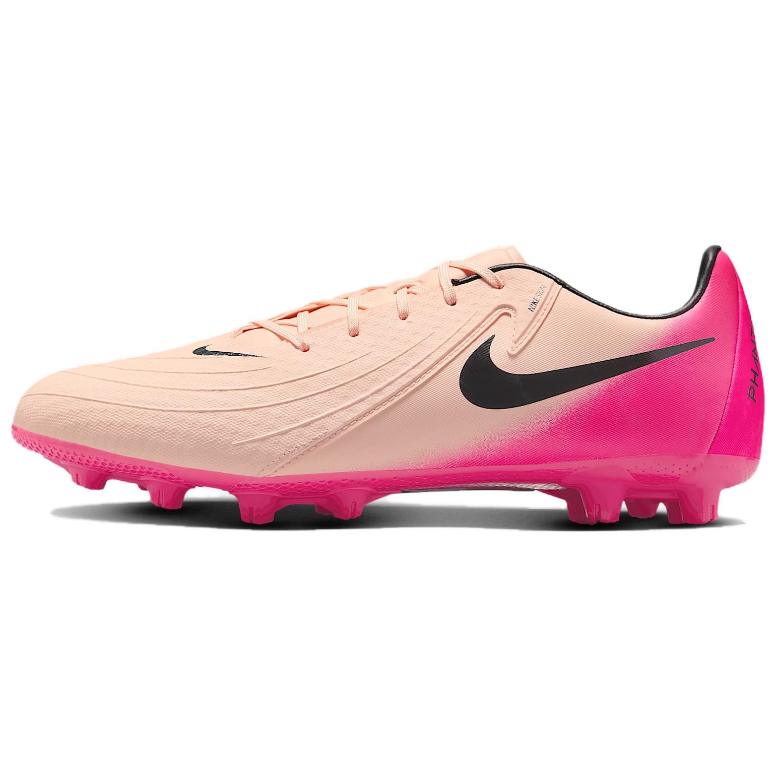 

Nike Phantom GX 2 Academy Comfortable Durable HG (Rubber Short Studs) Non-Slip Wear-Resistant Soccer Shoes Men Soccer Shoes Pink FJ2551-800 42