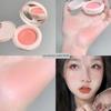 Mashed Potato Air Cushion Blusher Female Korean Style Fall and Winter Orange Expansion Shrink Chin Blue Matte Brightening Highlight Contour Compact
