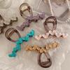 Shark Clip Heart Claw Clip Plastic Hair Crab Clip Fashion Love Heart Hair Claw  Party