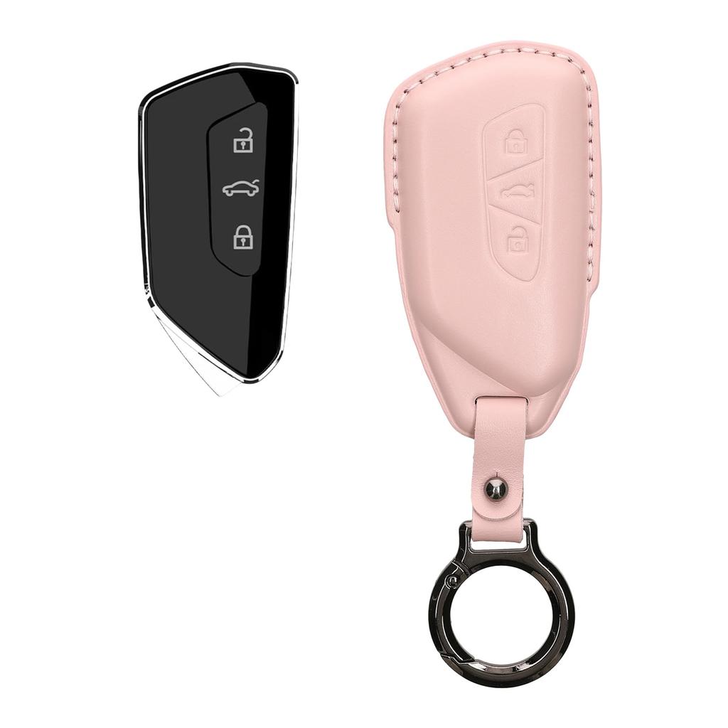 kwmobile Key Cover for VW Golf 8 3-Button Car Key Case - Smart Key