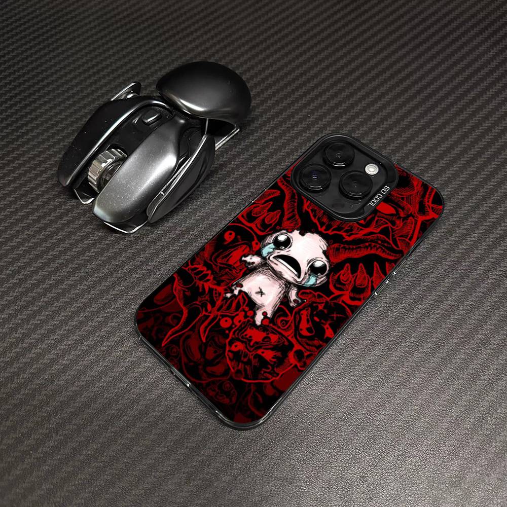 

Game The B-Binding Of I-Isaac Phone Case For IPhone 17 16 15 14 13 Pro Max Plus Matte Color Back Cover iPhone 17