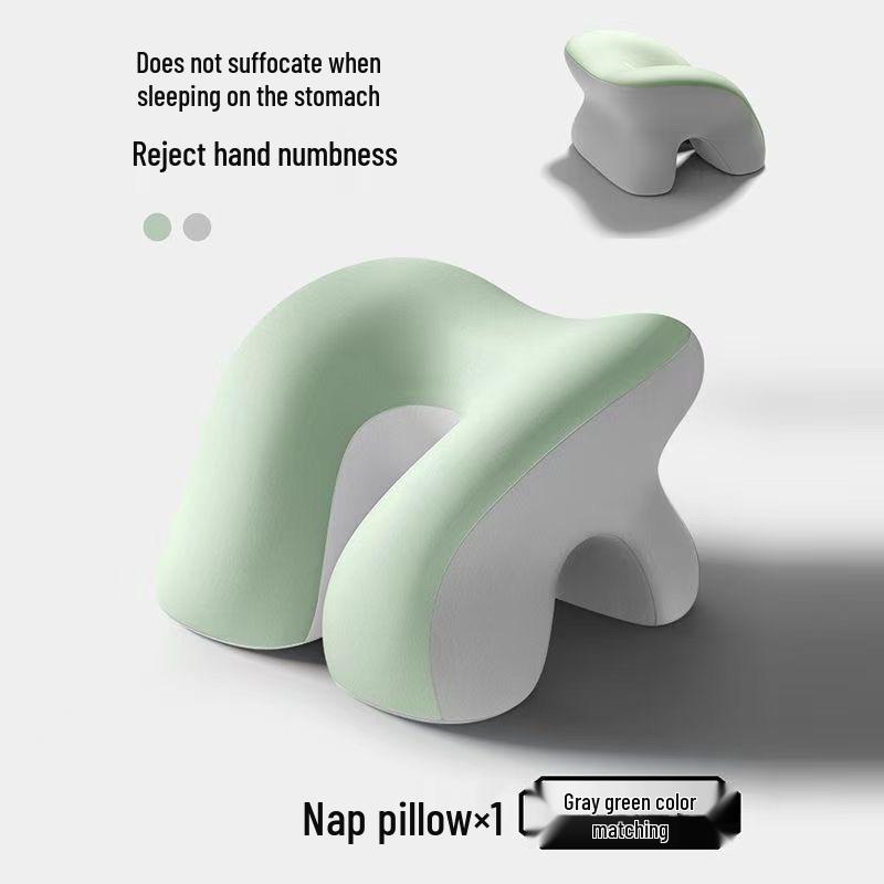 Children's Desk Nap Pillow - Face-Down Cushion for School Lunch Break