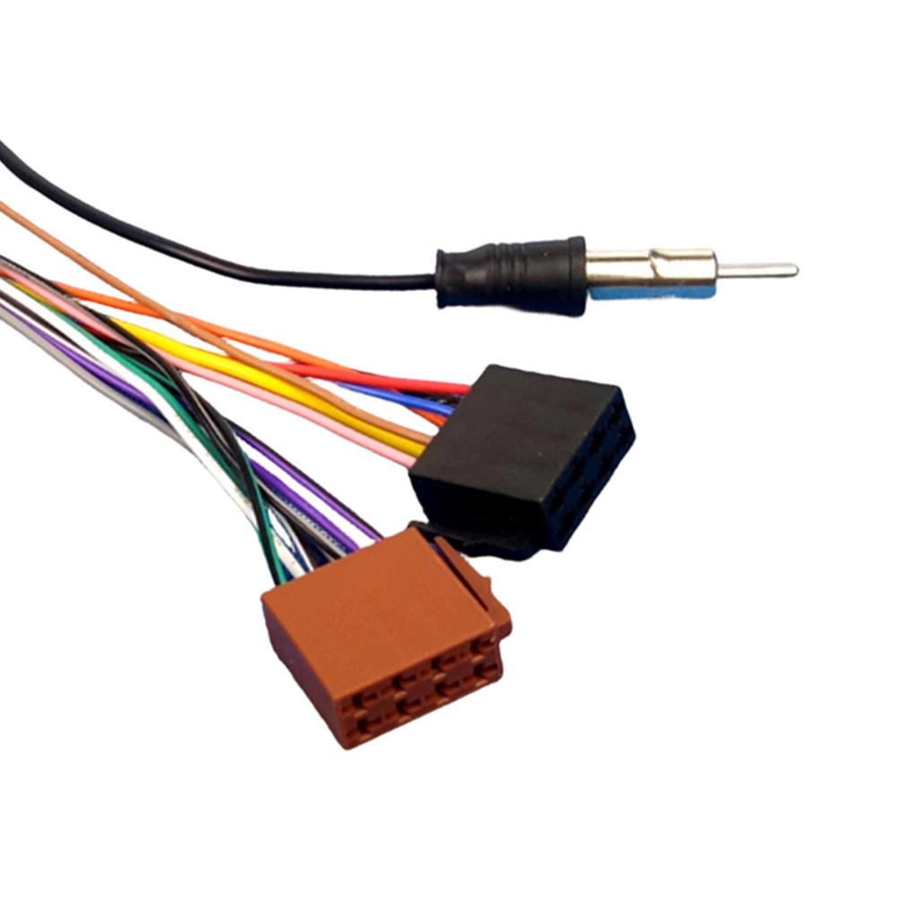 Easy Installation Radio Wiring Harness 20P ISO Connector Antenna Cable