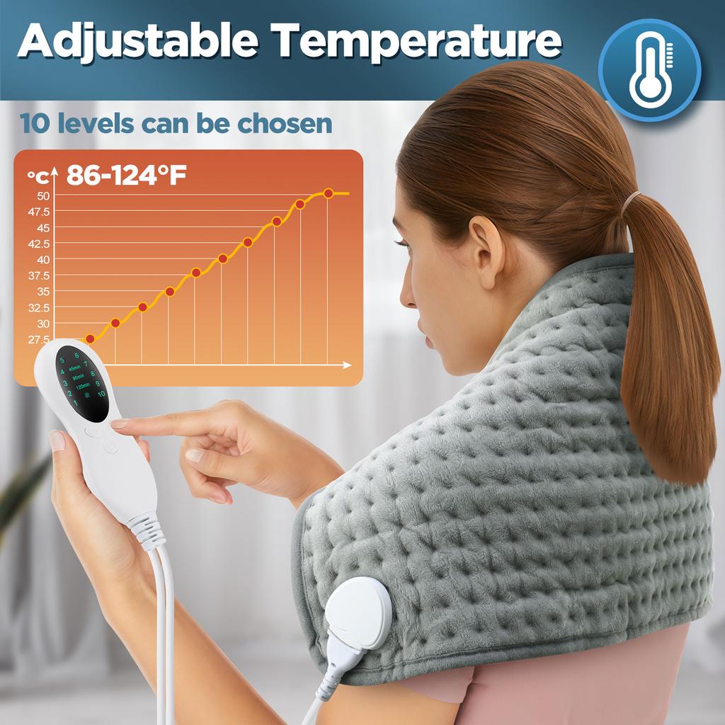 50*100CM Electric Blankets Winter Warm For Bed Office Home Foot Hand Warmer Sheet Camping Heater 110V 220V Washable Heating Pad