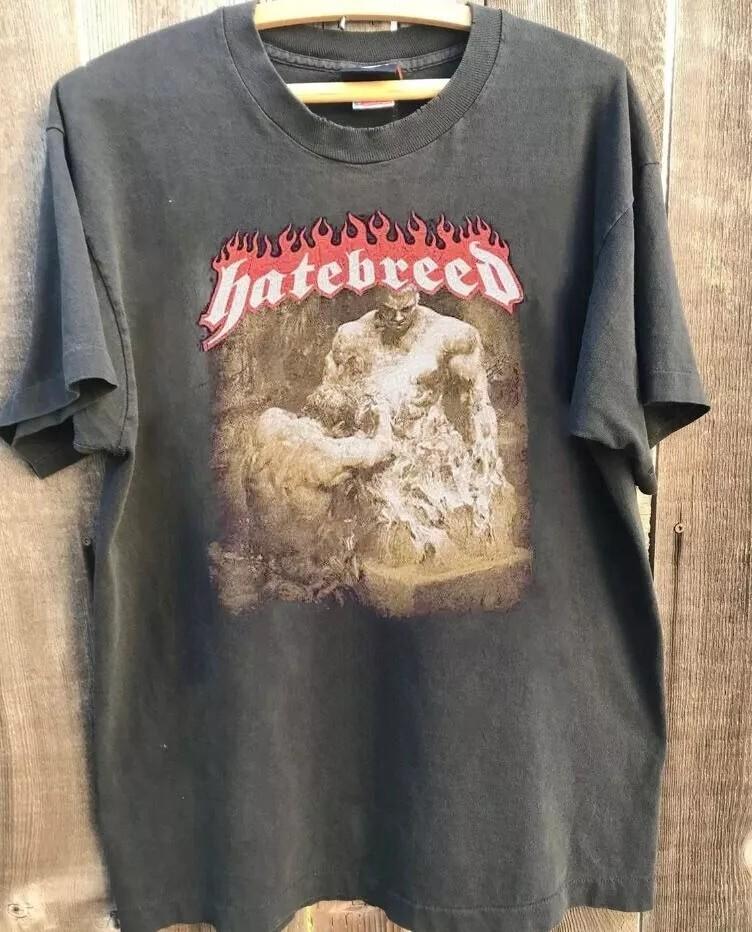 Hatebreed Shirt Hatebreed Band Charcoal Unisex Tshirt Reprint S5XL Unisex T-Shirt XL