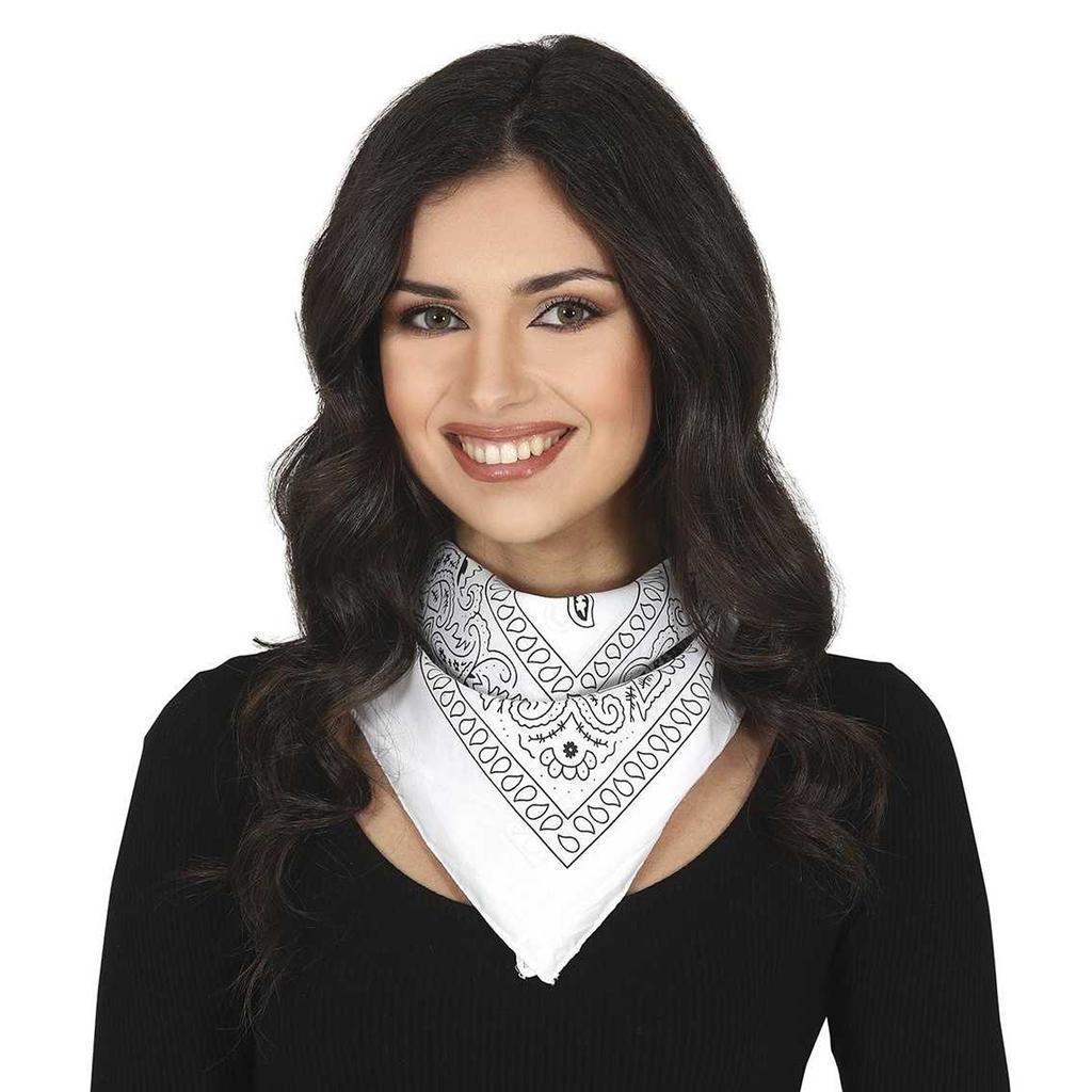 Fiestas Guirca Denim Scarf Prop
