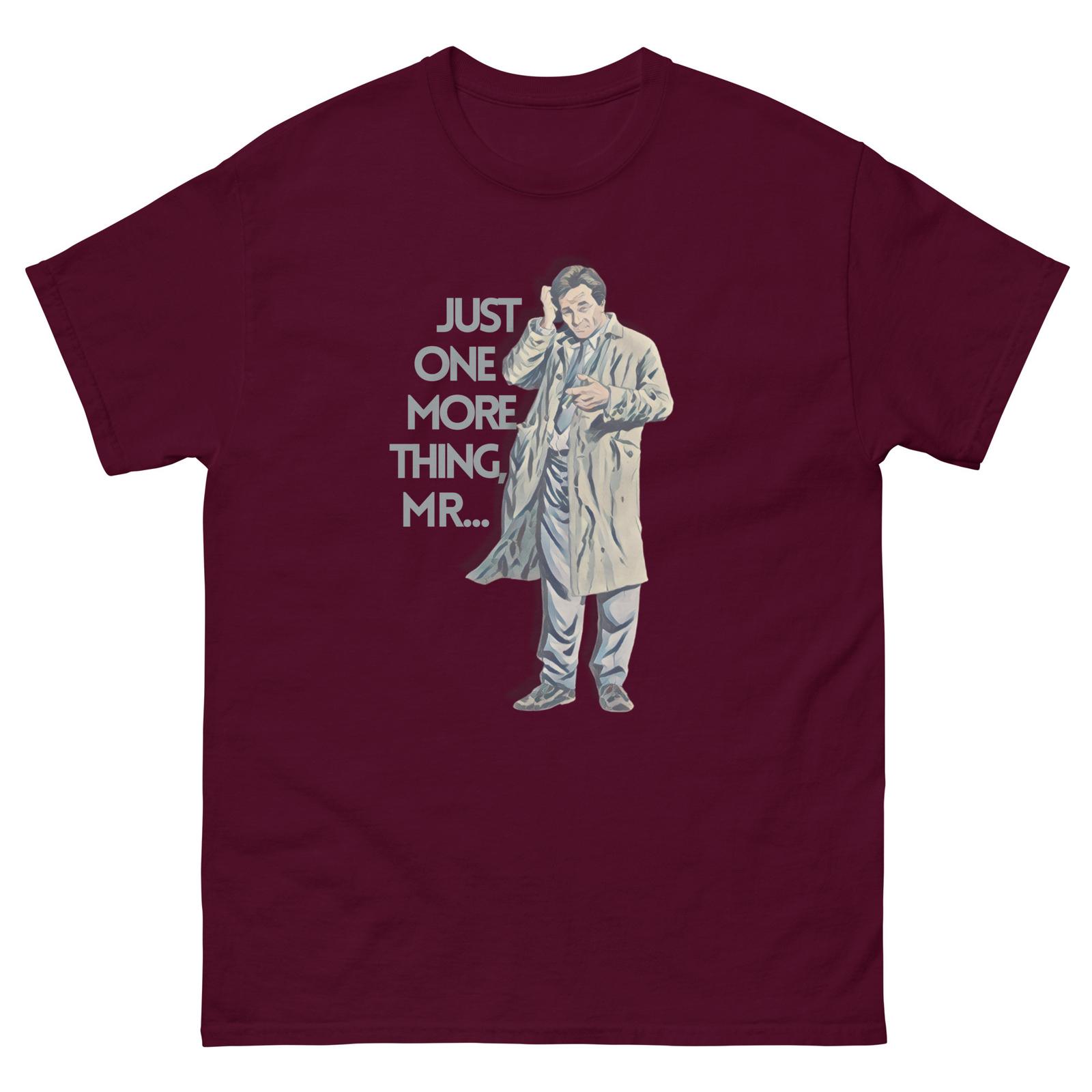 Columbo T-Shirt | Vintage Detective Series Tee | Classic 70s TV Show Graphic XXL