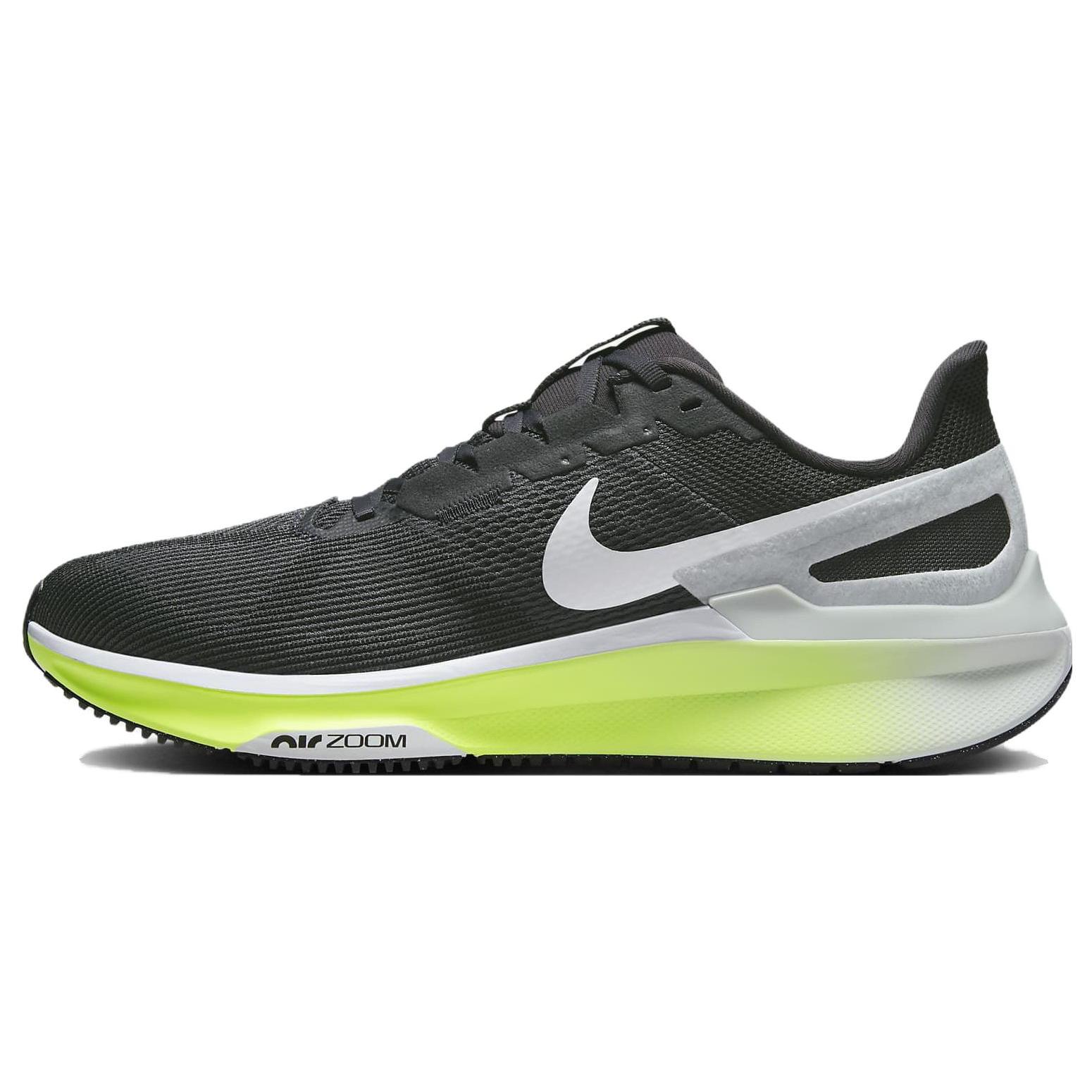 

New Nike Air Zoom Structure 25 Black Volt White DJ7883-005 46
