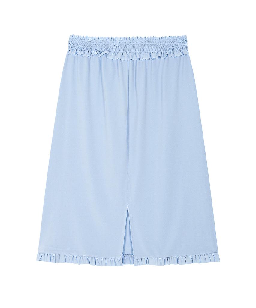 Pabpeljeu Overlace Layered Skirt [Blue]