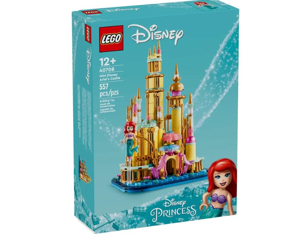 LEGO Mini Disney Castle 40708 Ages 12 and Up Ariel's
