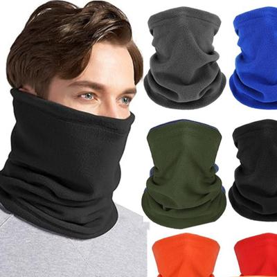 Winter Herren- und Damen Outdoor-Sport Fleece-Lätzchen Reitmaske Winddichtes Lätzchen Fleece-Mütze