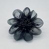 Korean Style Handmade Organza & Yarn Flower Headband Accessories
