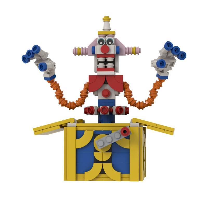 

Garten Of Banban Italian Brainrot Al The Amazing Digital Circusbuilding Block Toy With Diy Assembly For Kids Entertainment Yellow