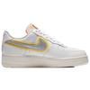 Nike Air Force 1 Low '07 Lx White Metallic Silver Gold Women's Sneakers CZ8104-100