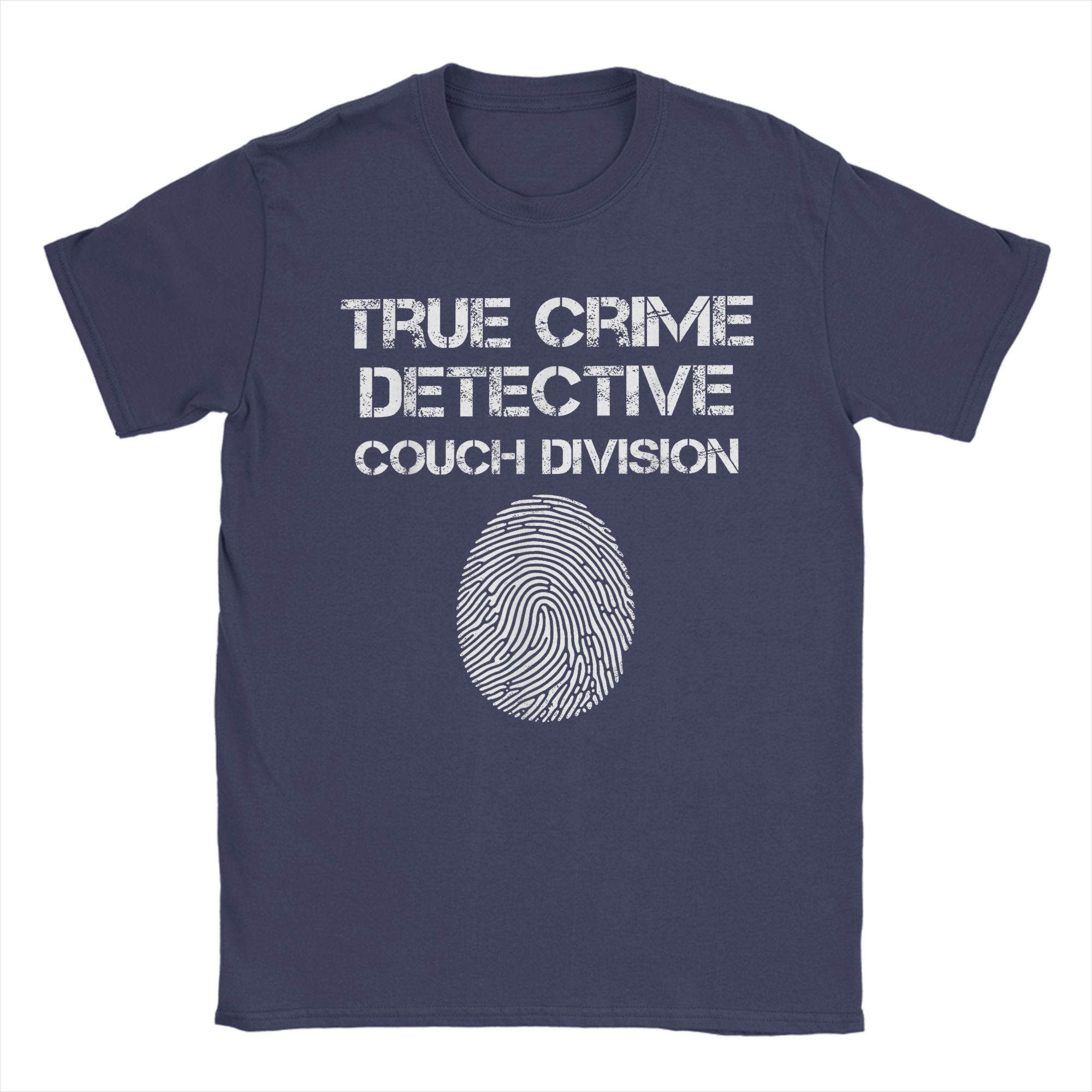 

Summer True Crime Detective Couch Division Hippie TShirts 100 Cotton Tee Shirt for Mens Aesthetic Pattern Short Sleeve Tees 4XL