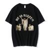Nicolas Cage Moshi Moshi Jesus Desu T-Shirt Men Funny Meme Picolas Cage Awesome T-shirts Polyester Short Sleeve T Shirt Clothing