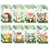 8-Pack Woodland Animal Spiral Notebook Forest Mini Pocket Notepad for Students Kids Office Gift