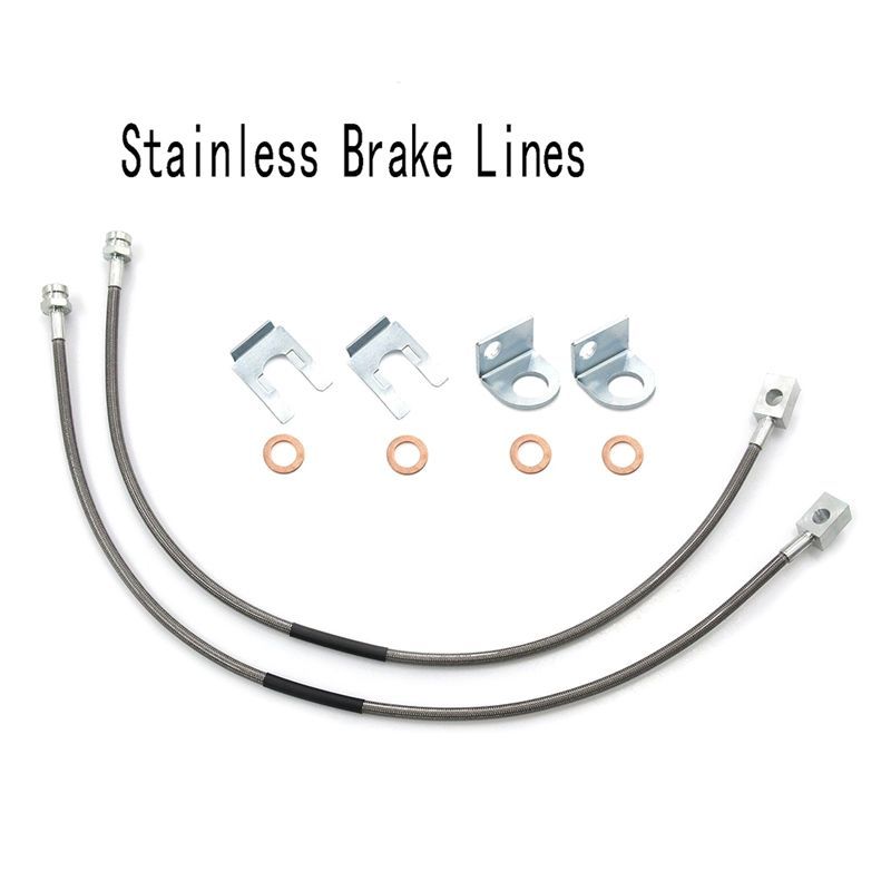 Замена тормозных шлангов для Jeep TJ/YJ/XJ 1987-2006 4-6 дюймов 89702 Запасные части Аксессуары