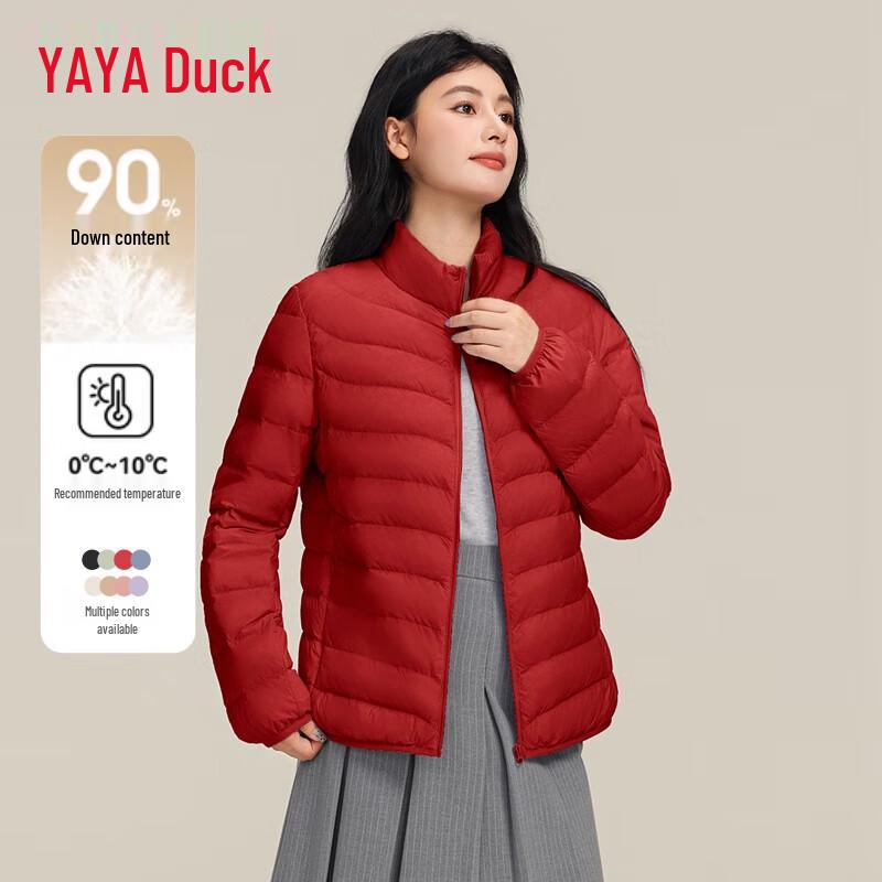 YAYA Women's Lightweight Short Down Jacket