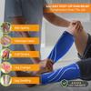 1Pair Calf Compression Sleeves For Men Women Footless Compression Socks Shin Splints Pain Relief Varicose Veins Running
