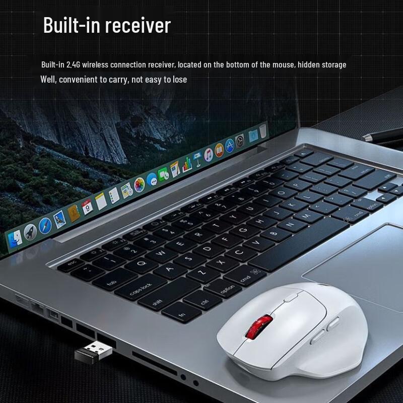 Lenovo N230 Rechargeable 2.4G Wireless Mouse