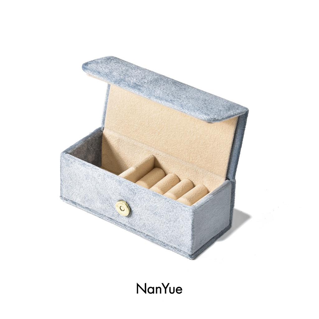 Leopard Print Jewelry Box With Pu Leather And Velvet For Travel And Gift Giving
