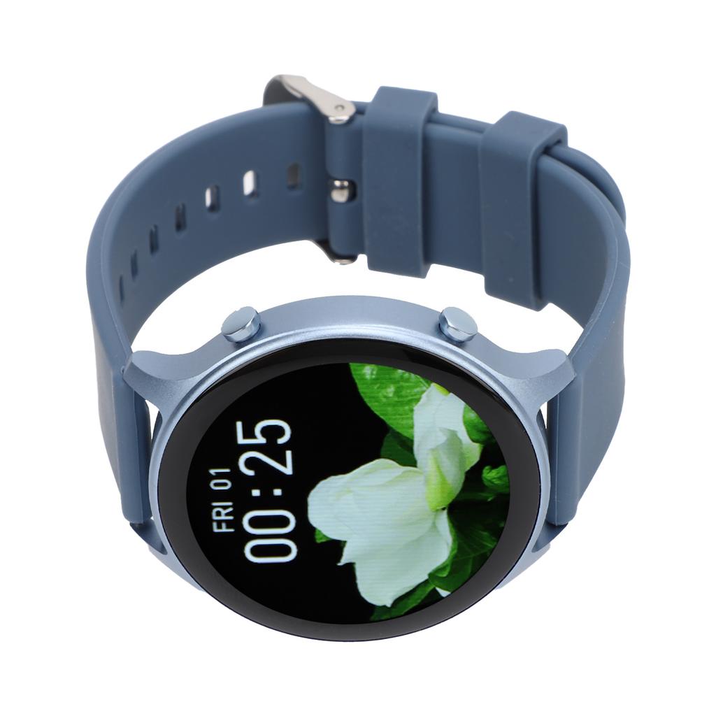 Women Smart Watch 1.28in HD Touch Screen BT Talking Sports Sleep Monitoring Smartwatch DS30 Blue