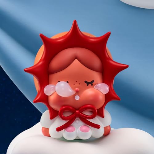 [Oficjalny Sklep POP MART] CRYBABY CRYING TO THE MOON Seria SITTING [1 Sztuka] Crybaby Pop Mart Figurka Zabawka z Niespodzianką Gacha Gacha Model Plastikowy Prezent