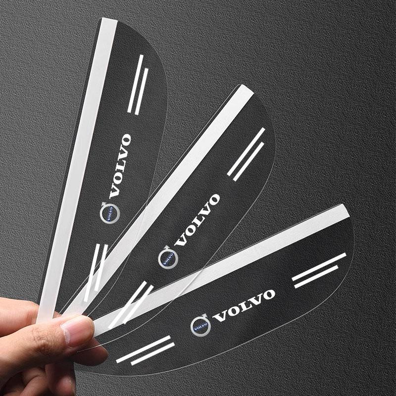 2Pcs Car Rearview Mirror Rain Eyebrow Sun Shade Protector Sticker For Volvo 240 C70 S40 S50 S60 S70 S80 S90 V40 V50 V60 V90 XC40 XC60 XC90 Vnl Truck