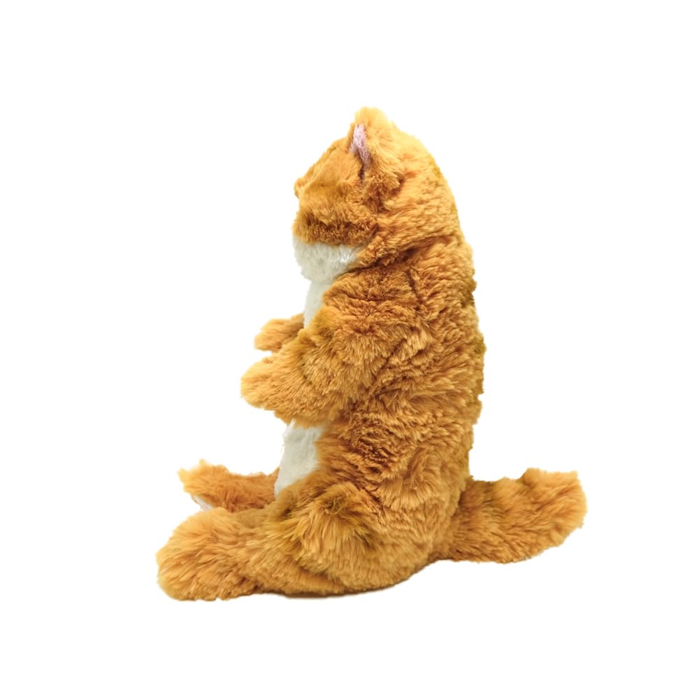 SunLemon Sleeping Lap Cat, Small, Chashiro, 15 X 12 X 34cm, Plush Animal, Cute Cat, P-1573