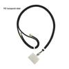 Polyester Crossbody Phone Lanyard with Clip and Shoulder Strap