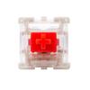 Gateron Red Mechanical Key Switches Set of 20 Linear Switches DIY Replaceable Switches for Mechanical Gaming Keyboards (Red Axis) - 3-Pin