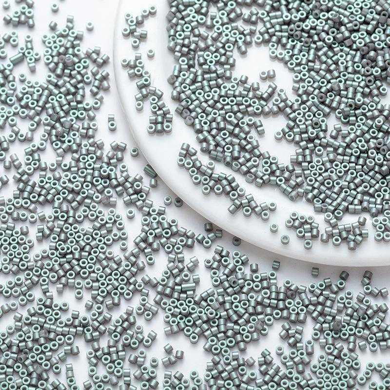 

Стеклянные бусины-бисер 1,6 мм, однотонные, «под старину», 1000 шт., 5 г для изготовления украшений своими руками 1.6mm - 5g