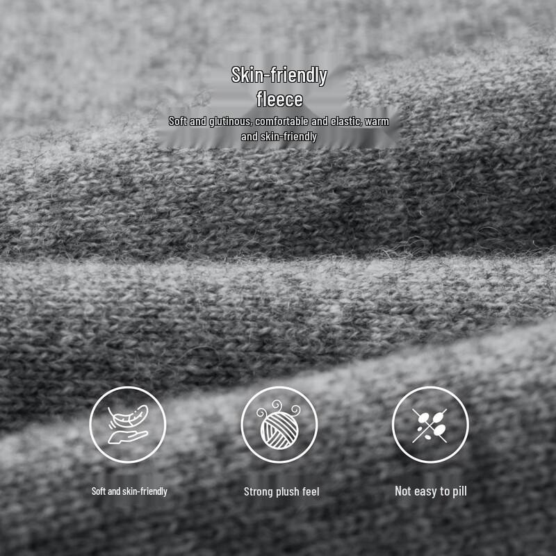 Olrain Damen Colorblock Revers Strickpullover