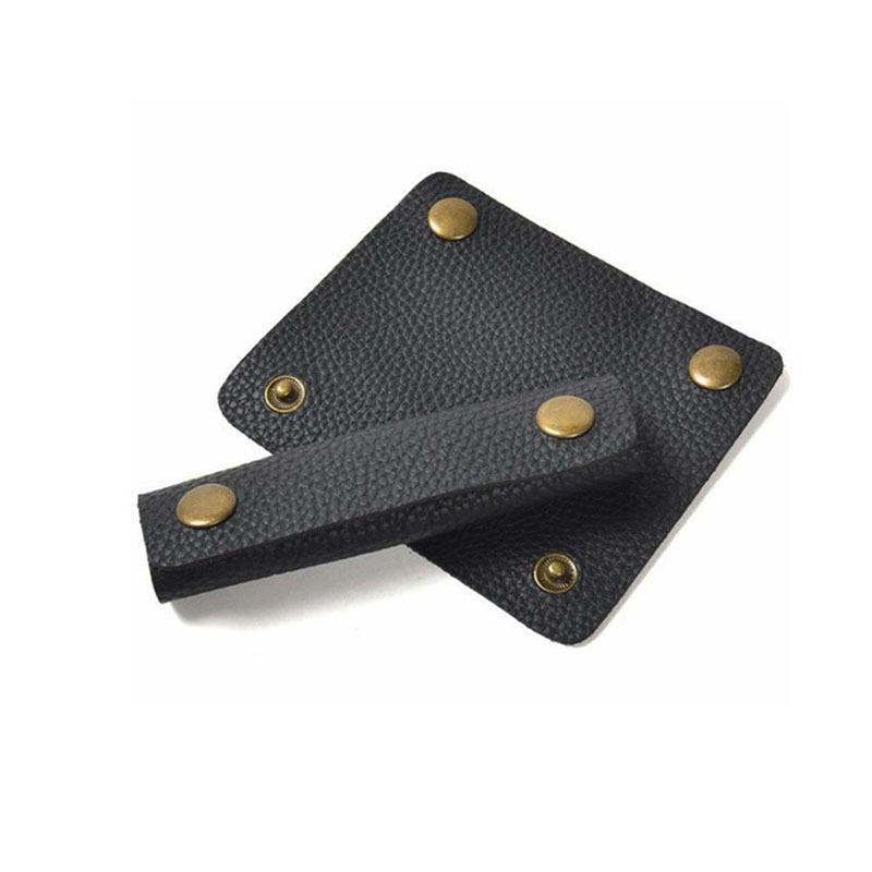 Gepäcktasche Griff Wrap Leder Schutzhülle Tasche Zubehör Schultergurt