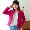 New Light and Thin Down Jacket Women's Short Hooded Stand-up Collar Light and Slim Outdoor Thin Large Size Women's Jacket