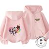 Felpa con zip Invernale Vintage Lavata Gravity Falls per Bambini Giacca con Cappuccio Retrò