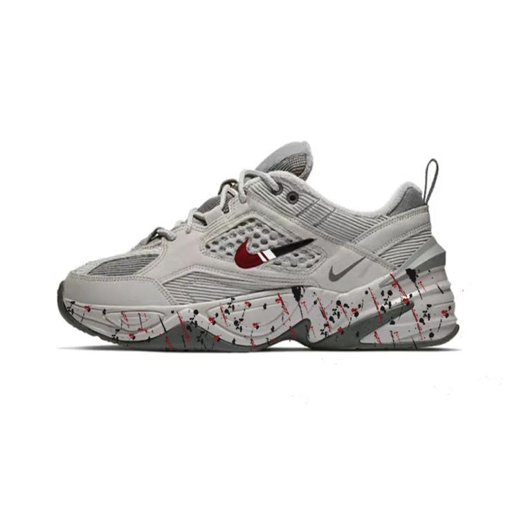 

Nike M2K Tekno SP Low top Chunky Sneakers Unisex Gray Red Black BV0074-001(Team56-) 44