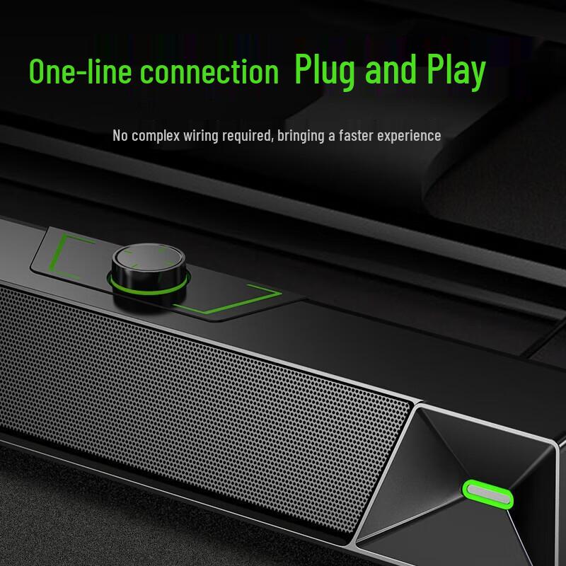 Newmine Desktop Gaming Speakers CN Plug (adapter Included)