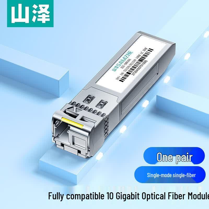 SAMZHE SFP+ 10G Single-Mode Single-Fiber Optical Module Pair