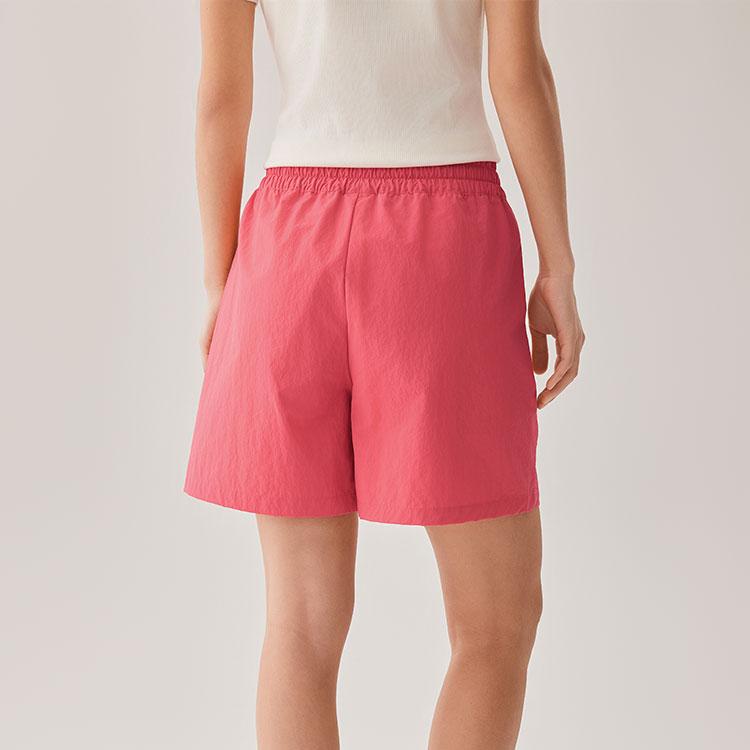 Skechers Fashionable Versatile Breathable Loose Five-Point Casual Shorts Women shorts Paradise-Pink L225W108-01N1