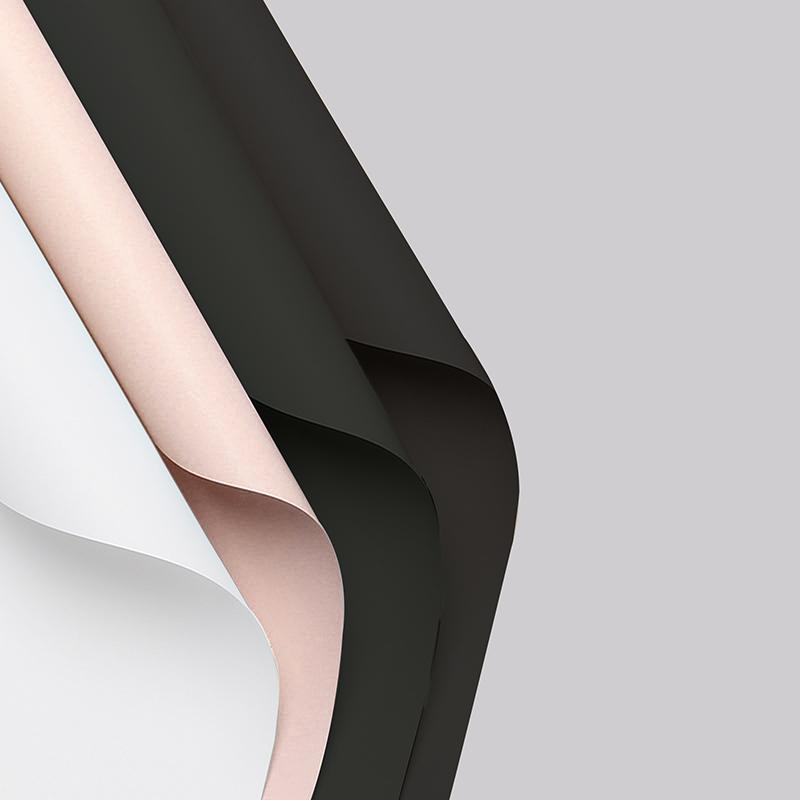 20Pcs Solid Color Wrapping Paper Bouquet Wrapping Paper Gift Wrapping Paper