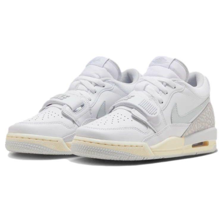 Air Jordan Legacy 312 Low GS Love Kids Sneakers White Sea-Grass Cool-Grey HJ3483-101