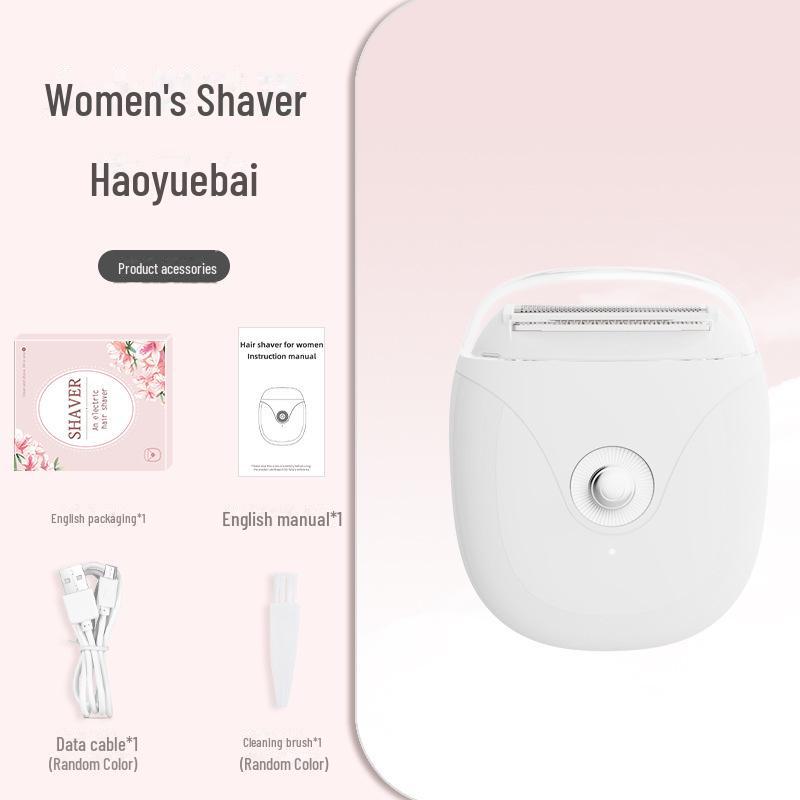 

Женская электробритва 3 в 1 и триммер для лобковых волос Foreign Trade Style белый