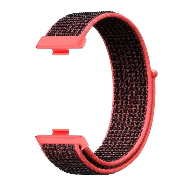 Nylon-Gewebeband für Huawei Watch Fit 4 Fit 4Pro Sport-Loop-Armband Austauschbares Armband für Huawei Fit 3 Zubehör