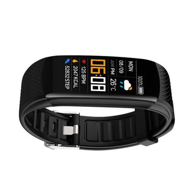 Smart Armband Druck Wiederaufladbar IP67 Wasserdicht Sport Armbanduhr Band