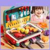 Simulation Spray Barbecue Grill Toy With Sound Light Effects For Kids Playroom