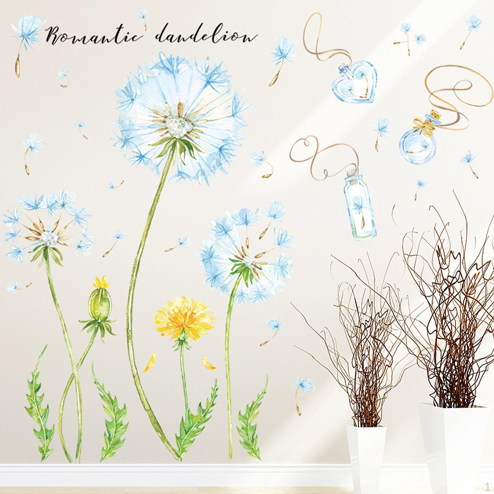 

Наклейка на стену с травой Бохо Цветочная наклейка для оформления класса, спальни девочки, гостиной